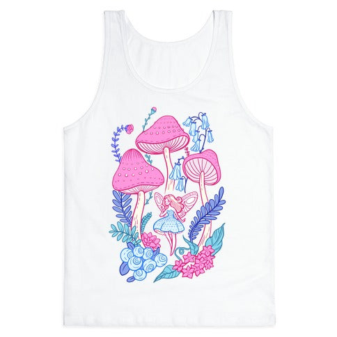 Pastel Fairy Garden Tank Top